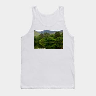 Lough Kylemore reflections Tank Top